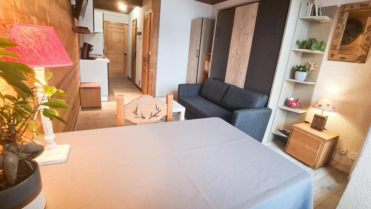 Studio Panorama - Vue Montagne Et Village, Centre La Clusaz - Aravistour Bagian luar foto
